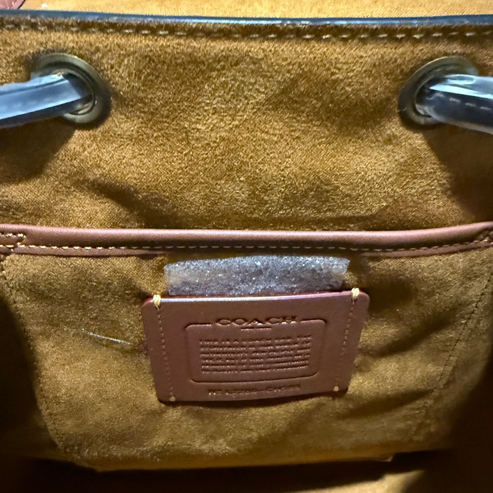NWT Coach Ryia Colorblock Backpack - Picture 3 of 16